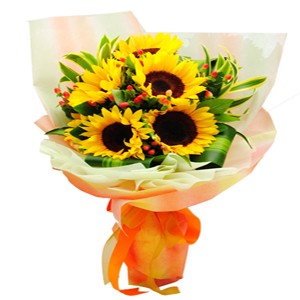 Sunflowers Bouquet